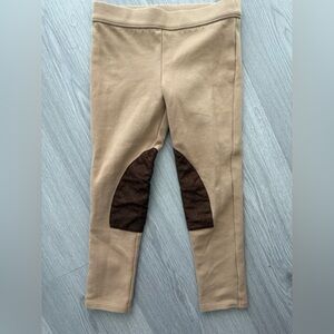 Janie and Jack Beige Riding Pants